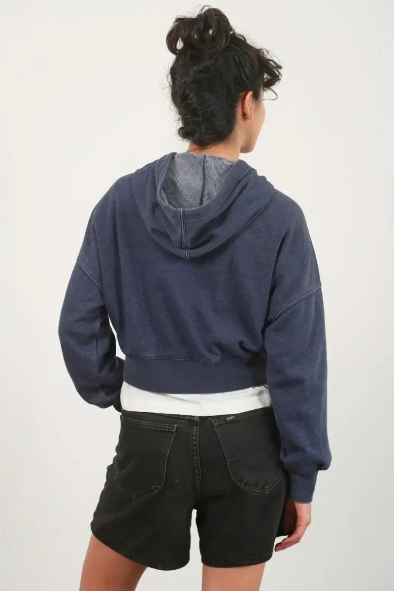 HYFVE Drop Shoulder Cropped Hoodie - Love Salve